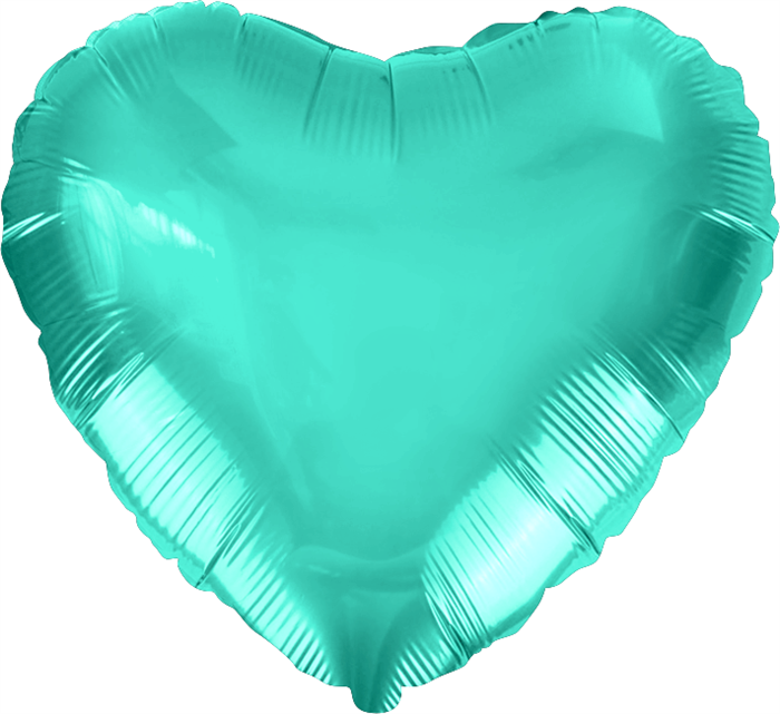 Воздушный шар сердце 46 см "Тиффани" - фото 4973