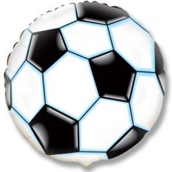 Воздушный шар в виде футбольного мяча - фото 5377