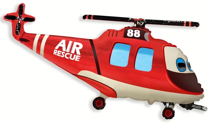 Воздушный шар Вертолет-спасатель - фото 5388