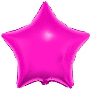 Воздушный шар звезда 46 см "Фуше"