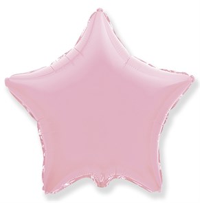 Воздушный шар звезда 46 см "Розовый"