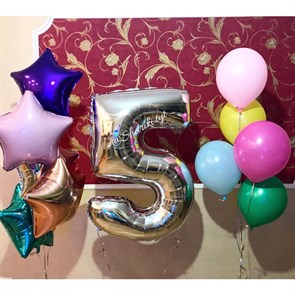 Набор воздушных шариков на день рождения №29