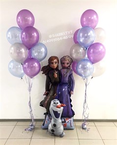 Набор воздушных шаров Эльза и Анна