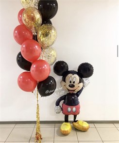 Набор воздушных шаров на день рождения "Микки Маус"