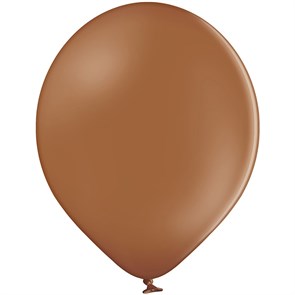 Латексный воздушный шар 30 см "Мокко" коричневый