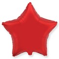 Воздушный шар звезда 46 см "Красный" - фото 4972