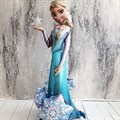 Шар ходячая фигура Холодное сердце. Принцесса Э­льза. (144 см) 2143