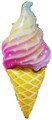 Воздушный шар фигура «Искрящееся мороженое» - фото 6698