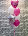 Фонтан из воздушных шаров "Мамочка" - фото 8415