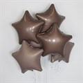 Воздушный шар звезда 46 см "Латте" 3343