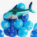 Воздушный шар фигура "Акула" 3347