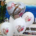 Воздушные шарики на 8 марта "Розы" 3432